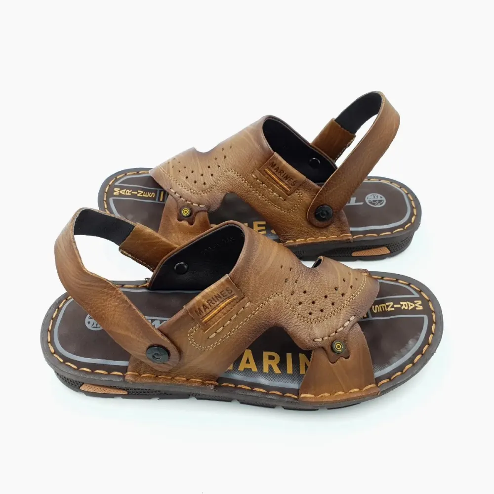 Sandal nam Hải Nancy da bò cao cấp 2111N ảnh 1