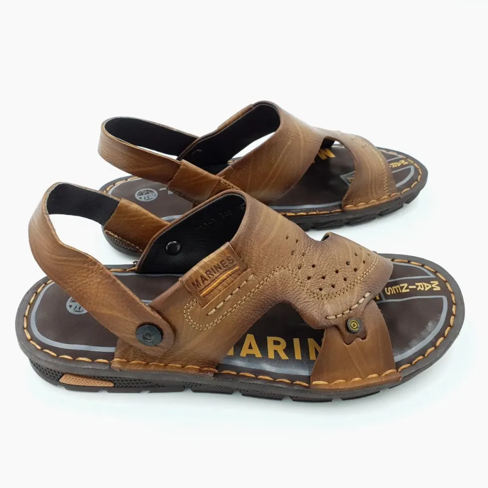 Sandal nam Hải Nancy da bò cao cấp 2111N ảnh 2