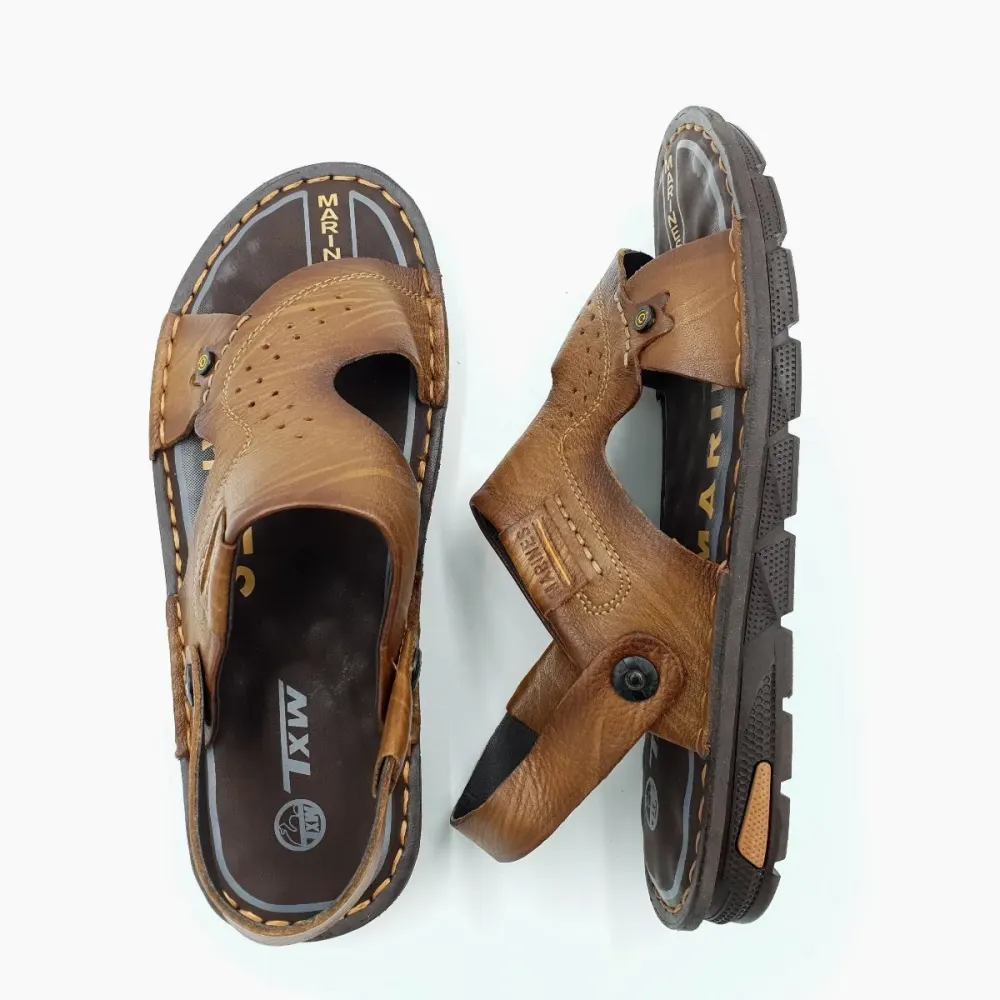 Sandal nam Hải Nancy da bò cao cấp 2111N ảnh 7