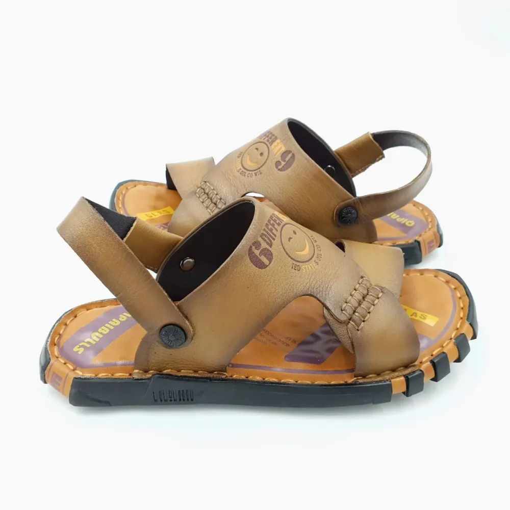 Sandal nam Hải Nancy da bò cao cấp 28340R ảnh 1