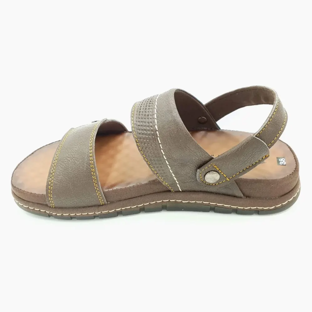 Sandal nam quai ngang Hải Nancy da bò cao cấp 5009N ảnh 6