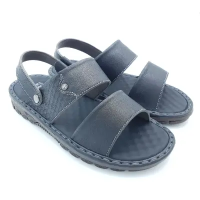 Sandal nam quai ngang Hải Nancy da bò cao cấp 5057D