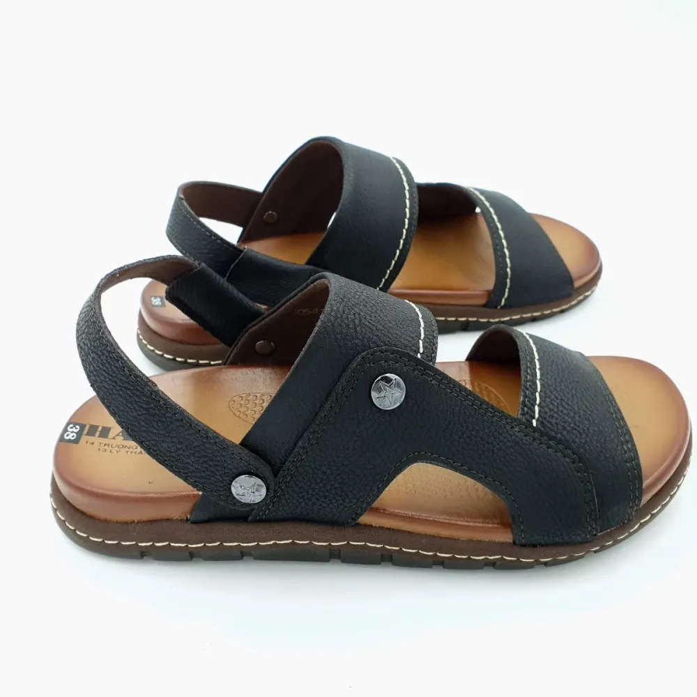 Sandal nam Hải Nancy da bò cao cấp 5418D ảnh 2