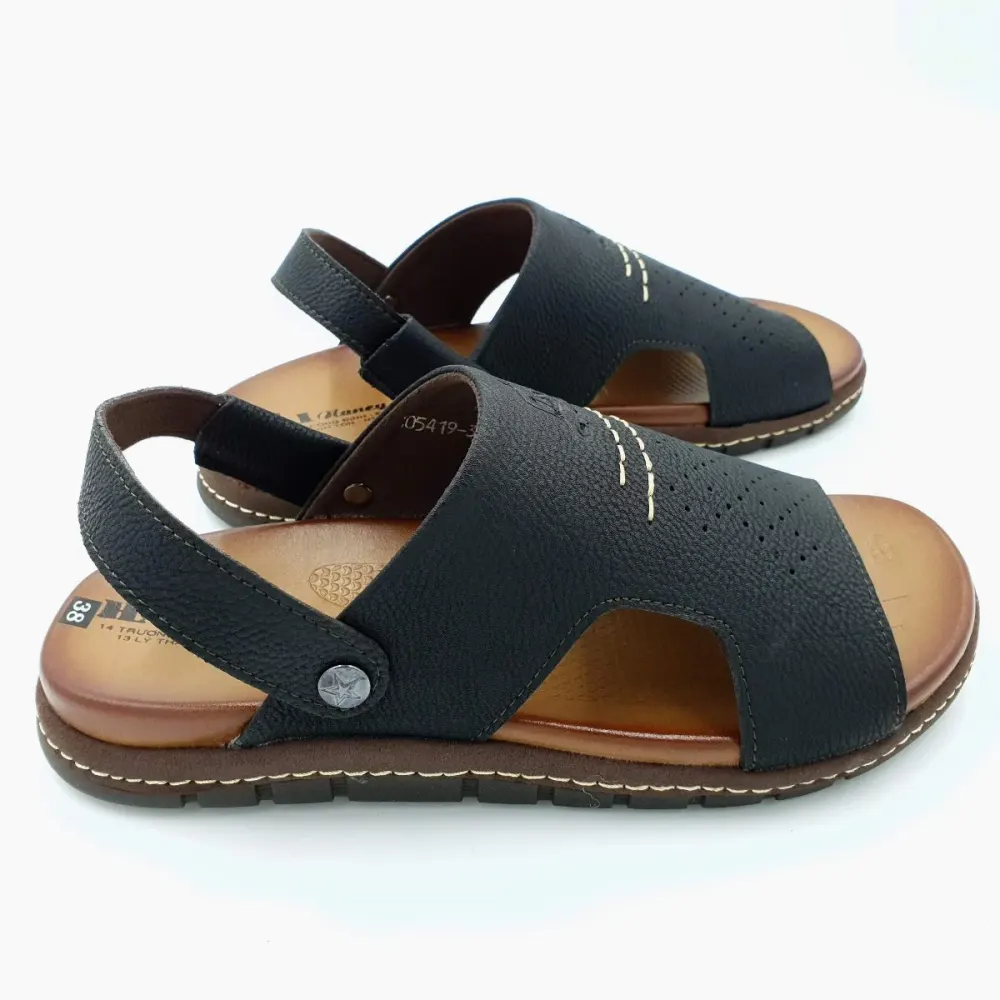 Sandal nam Hải Nancy da bò cao cấp 5419D ảnh 2