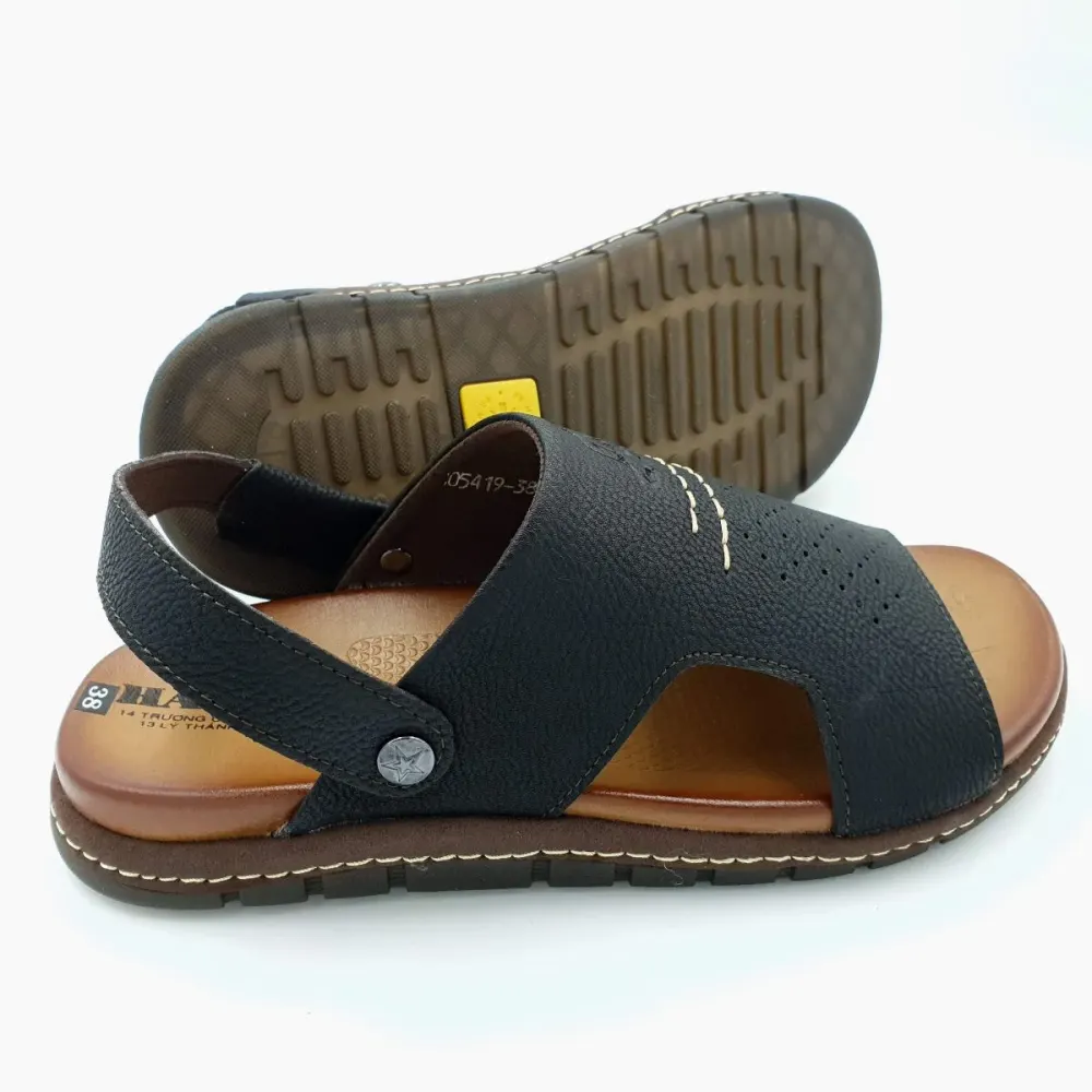 Sandal nam Hải Nancy da bò cao cấp 5419D ảnh 3