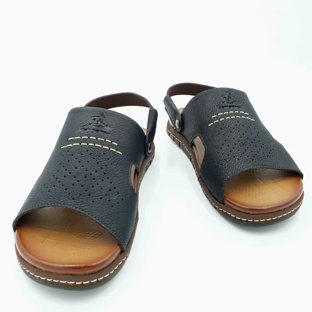 Sandal nam Hải Nancy da bò cao cấp 5419D ảnh 8