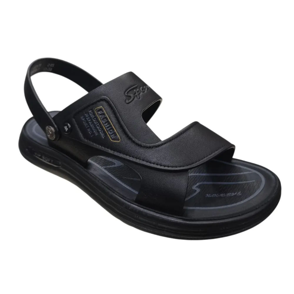 Sandal nam quai chéo Hải Nancy da bò cao cấp 682618D ảnh 7