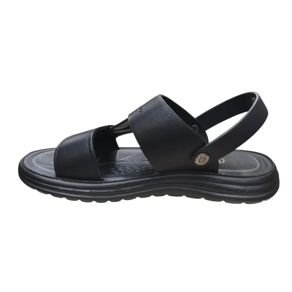 Sandal nam quai chéo Hải Nancy da bò cao cấp 682618D ảnh 8