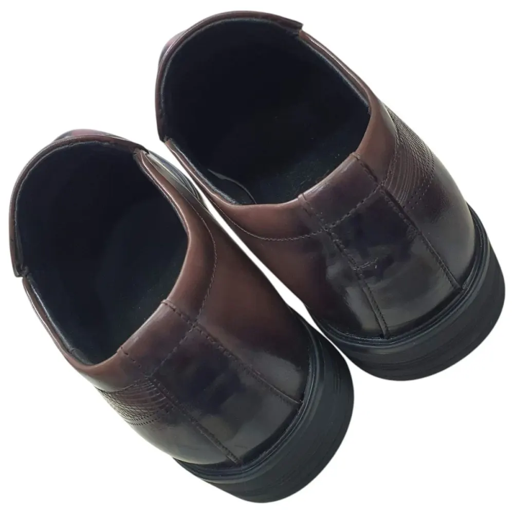 Giày tây nam xỏ chân Hải Nancy da bò cao cấp 9317N ảnh 7