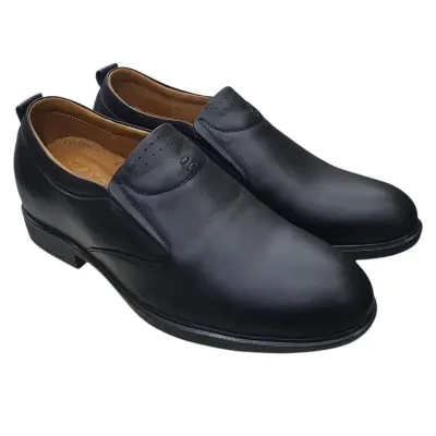 Giày tây nam tăng chiều cao xỏ chân Hải Nancy da bò cao cấp AT4904D