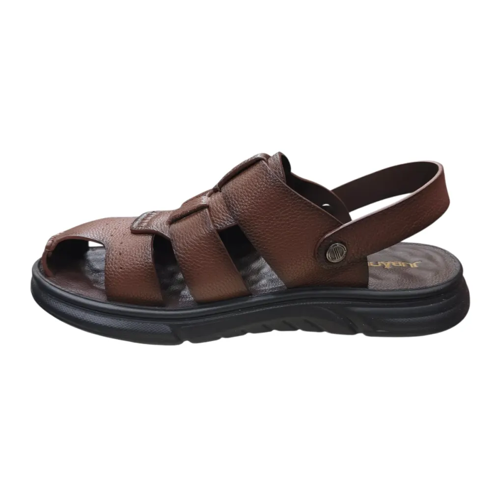 Sandal nam mũi tròn Hải Nancy da bò cao cấp F26117N ảnh 9