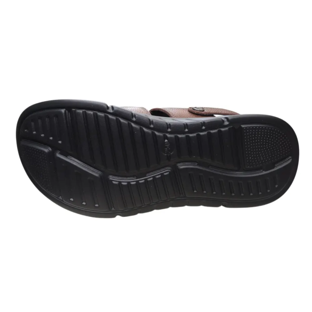Sandal nam quai chéo Hải Nancy da bò cao cấp F26118N ảnh 10