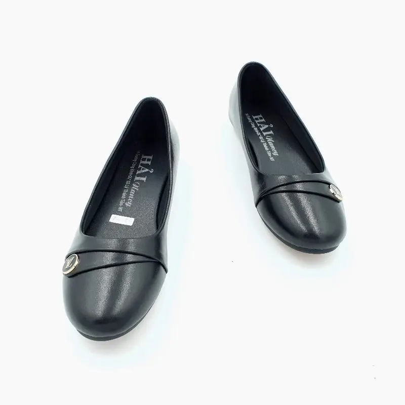 Giày búp bê Hải Nancy da bò cao cấp HE112D ảnh 8