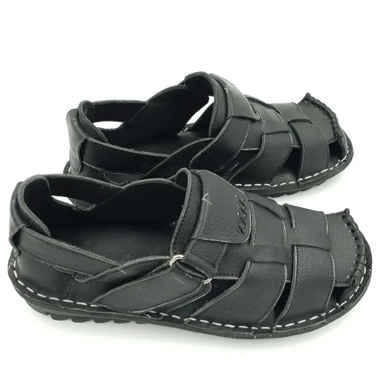 Sandal nam Hải Nancy da bò cao cấp HK04D ảnh 2