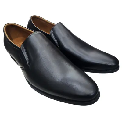 Giày tây nam xỏ chân Hải Nancy da bò cao cấp P186D