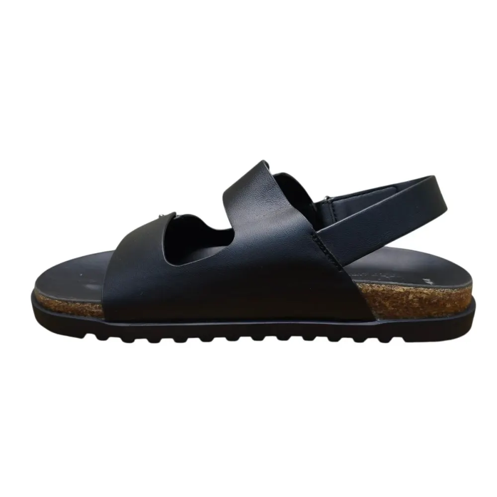 Sandal nam quai chéo Hải Nancy da bò trơn SC01D ảnh 7