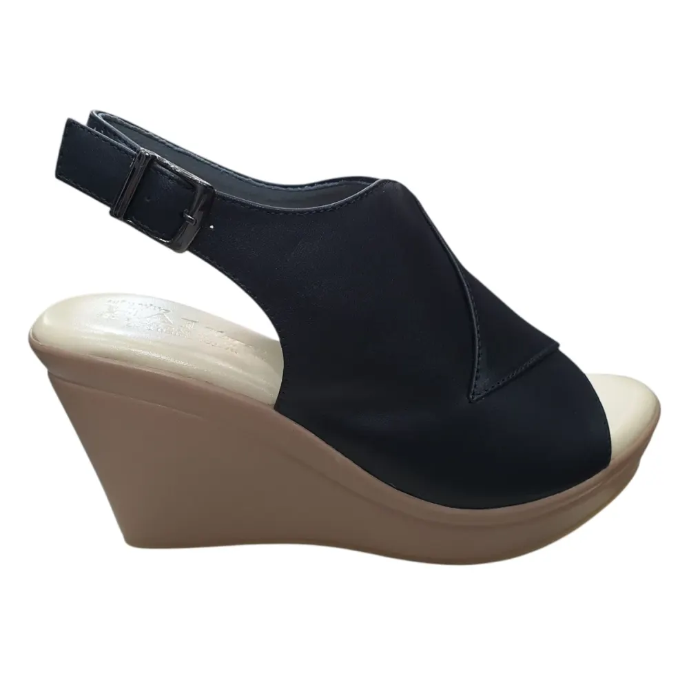 Sandal nữ đế xuồng Hải Nancy da bò cao cấp SH505D ảnh 5
