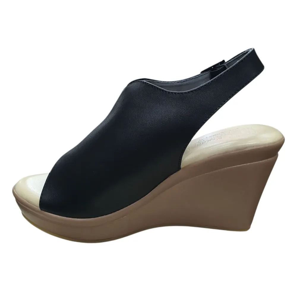Sandal nữ đế xuồng Hải Nancy da bò cao cấp SH505D ảnh 6