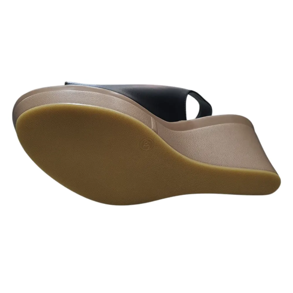 Sandal nữ đế xuồng Hải Nancy da bò cao cấp SH505D ảnh 7
