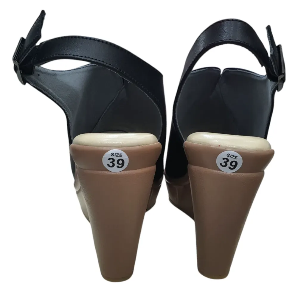 Sandal nữ đế xuồng Hải Nancy da bò cao cấp SH505D ảnh 9