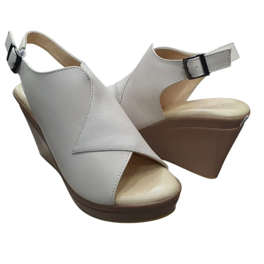 Sandal nữ đế xuồng Hải Nancy da bò cao cấp SH505T ảnh 2