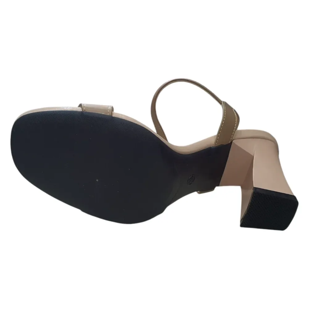 Sandal nữ quai ngang Hải Nancy da bò cao cấp SH507K ảnh 9