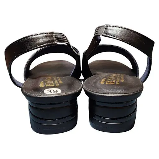 Sandal nữ quai ngang Hải Nancy da bò cao cấp SH509D ảnh 4