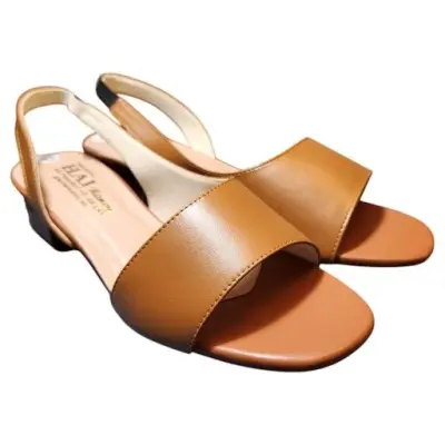 Sandal nữ quai ngang Hải Nancy da bò cao cấp SH509V