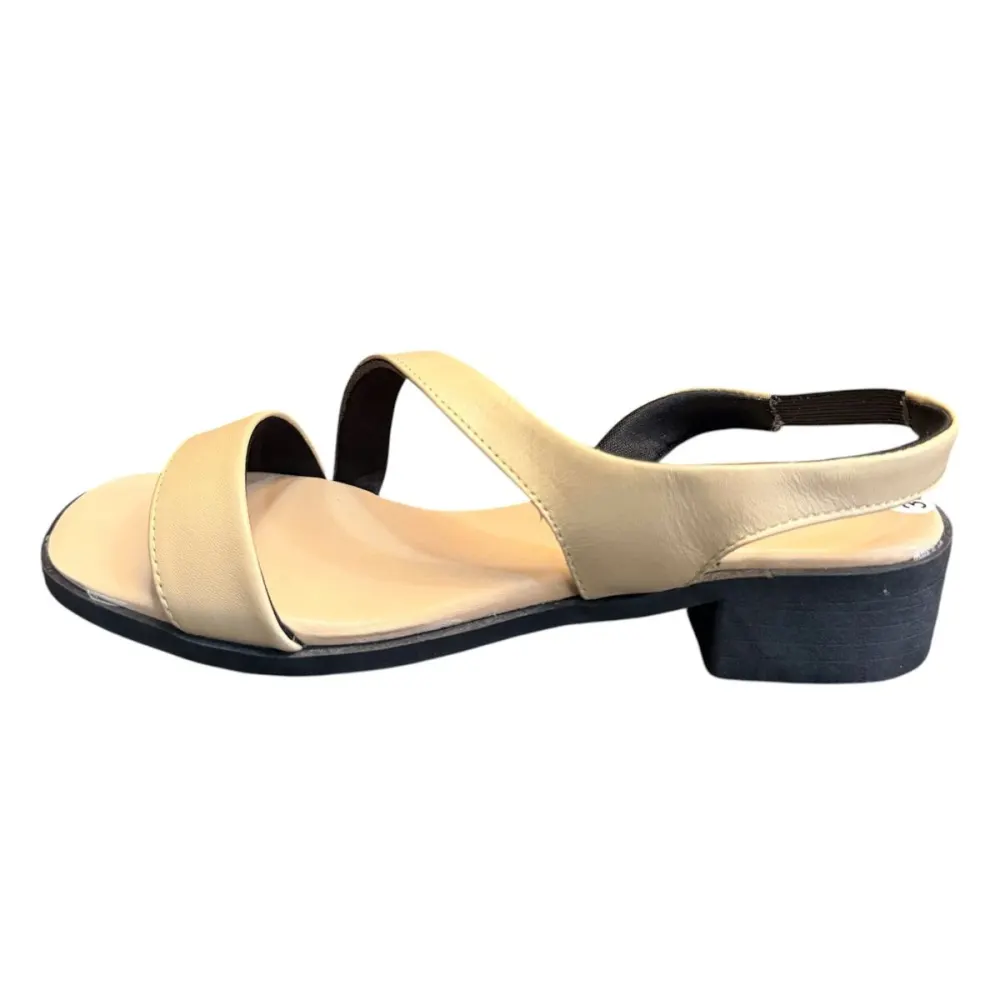 Sandal nữ quai chéo Hải Nancy da bò trơn SH621K ảnh 7