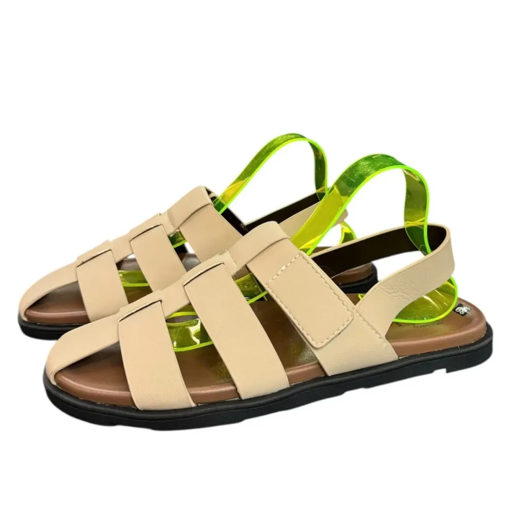 Sandal nam quai chéo Hải Nancy da bò cao cấp SR005K ảnh 2