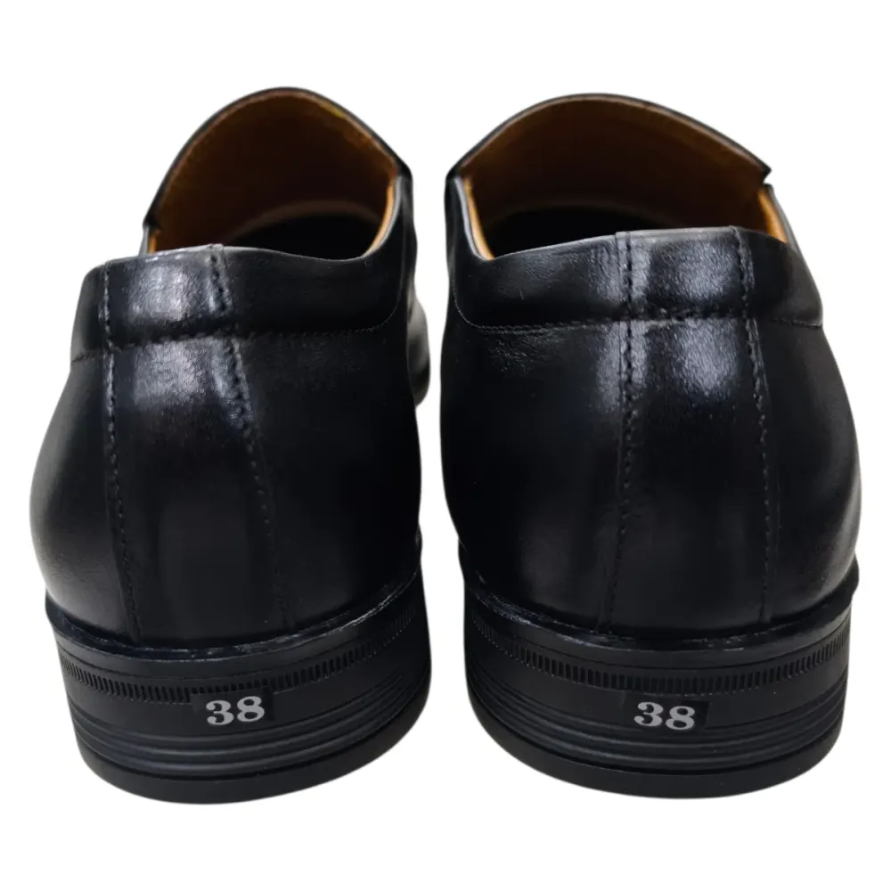 Giày tây nam xỏ chân Hải Nancy da bò cao cấp TH050D ảnh 4